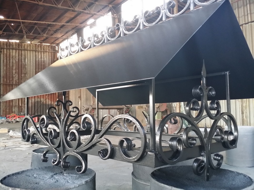 Кованые дымники